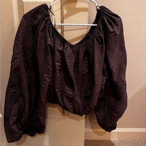 Elegant Black Women's Top